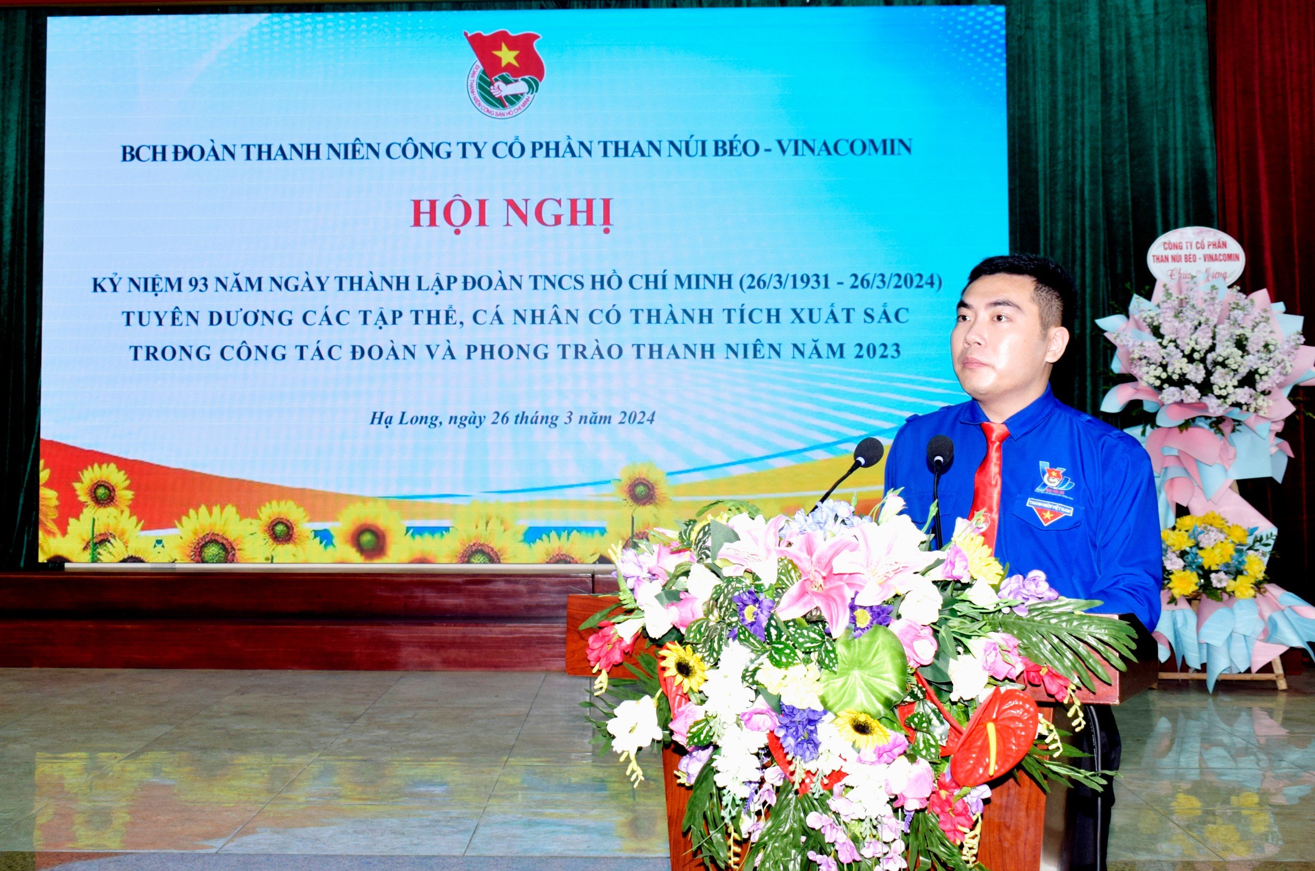 Đoàn Thanh niên Than Núi Béo tổ chức hội nghị kỷ niệm 93 năm ngày thành lập Đoàn TNCS Hồ Chí Minh 