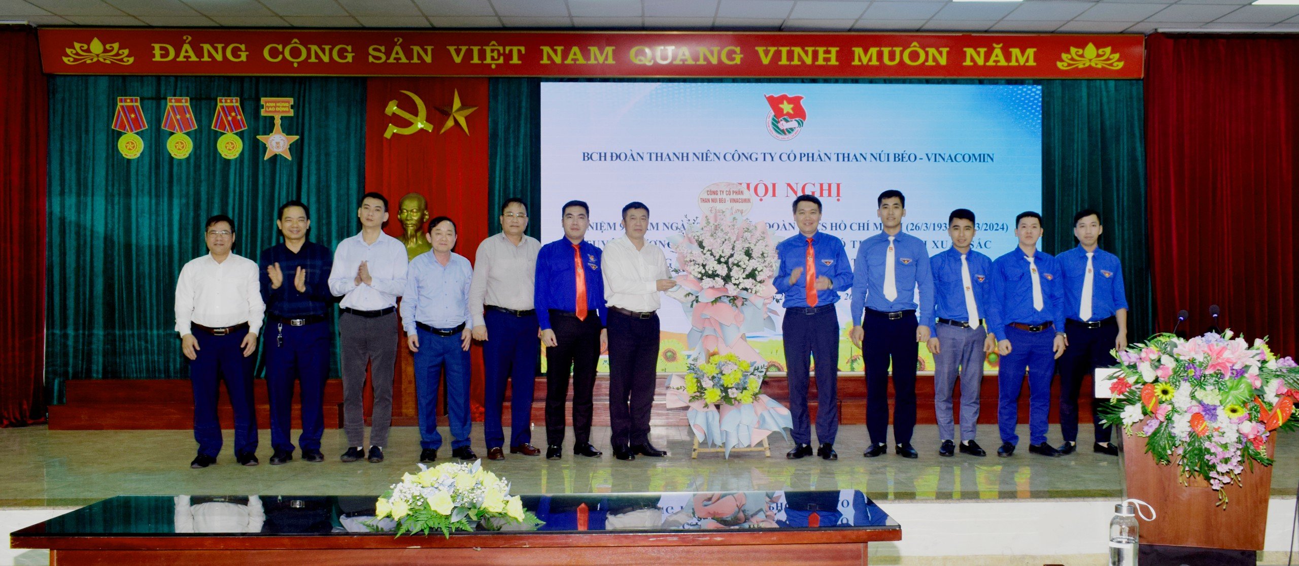 Đoàn Thanh niên Than Núi Béo tổ chức hội nghị kỷ niệm 93 năm ngày thành lập Đoàn TNCS Hồ Chí Minh 